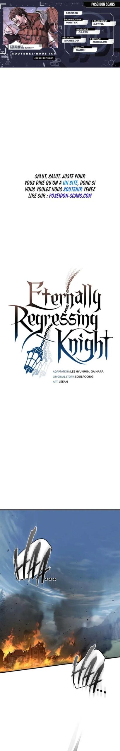 Eternally Regressing Knight Scan Chapter 89